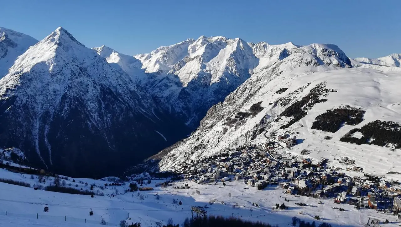 T2 Meuble Tourisme 3 Etoiles, Pied Des Pistes-Parking Prive Avec Balcon Et Superbe Vue Apartment Les Deux Alpes