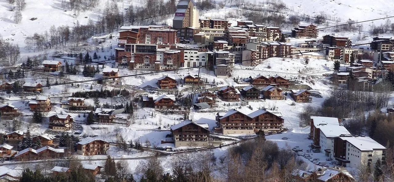 T2 Meuble Tourisme 3 Etoiles, Pied Des Pistes-Parking Prive Avec Balcon Et Superbe Vue Apartment Les Deux Alpes